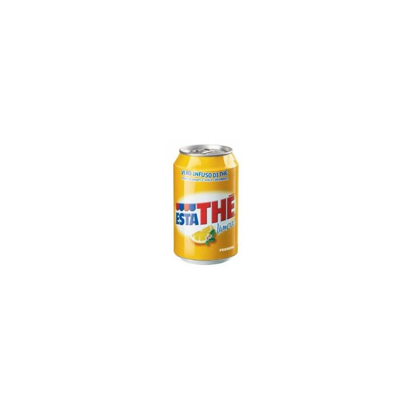 Estathe Limone Sleek Lattina Lt 0,33 Pz 24